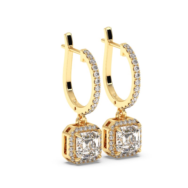 18K Yellow Gold Helena Earrings