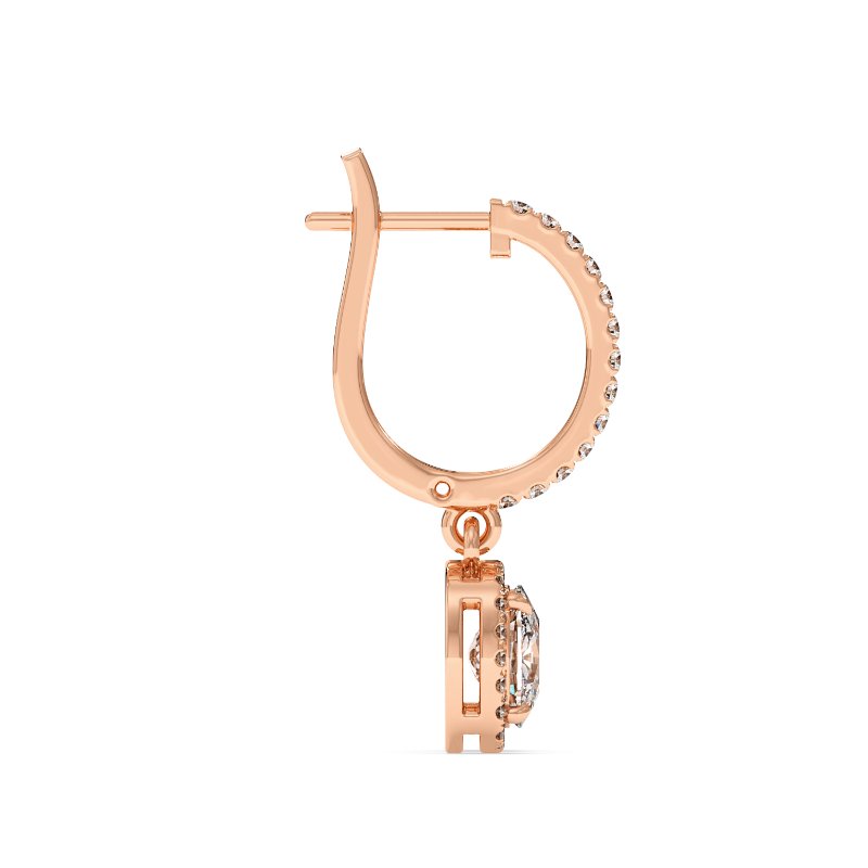 18K Rose Gold Helena Earrings