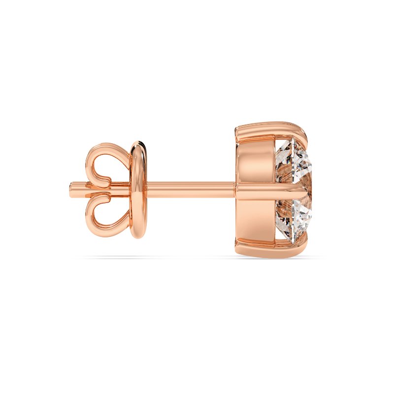 18K Rose Gold Georgia Earrings