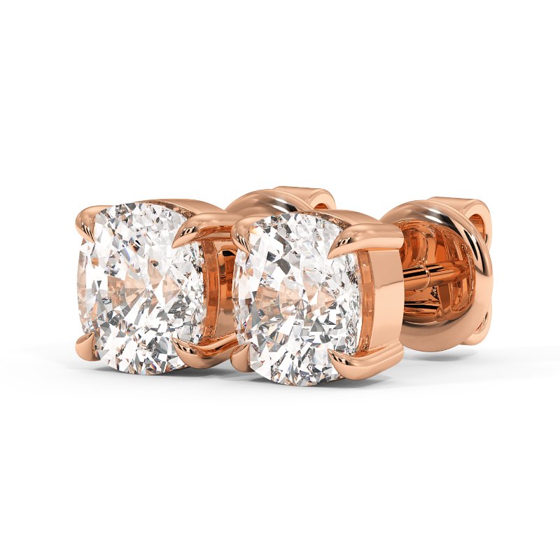 18K Rose Gold Georgia Earrings