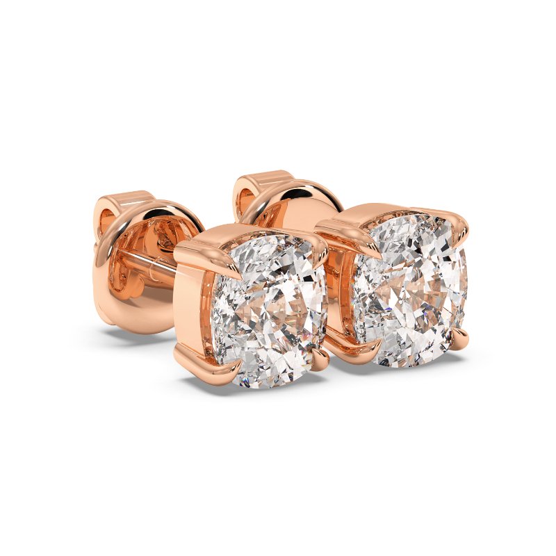 18K Rose Gold Georgia Earrings