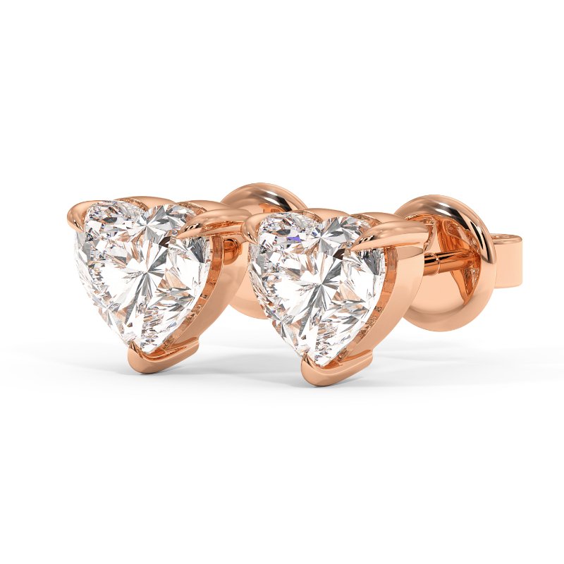 18K Rose Gold Georgia Earrings