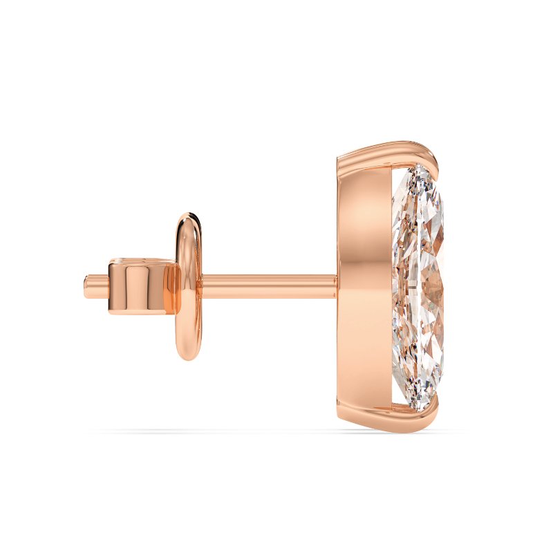 18K Rose Gold Georgia Earrings