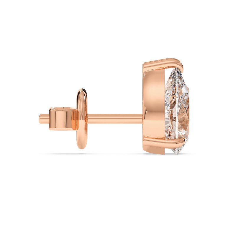 18K Rose Gold Georgia Earrings