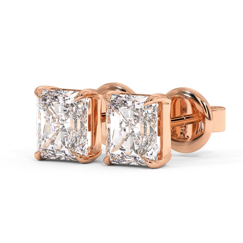 18K Rose Gold Georgia Earrings