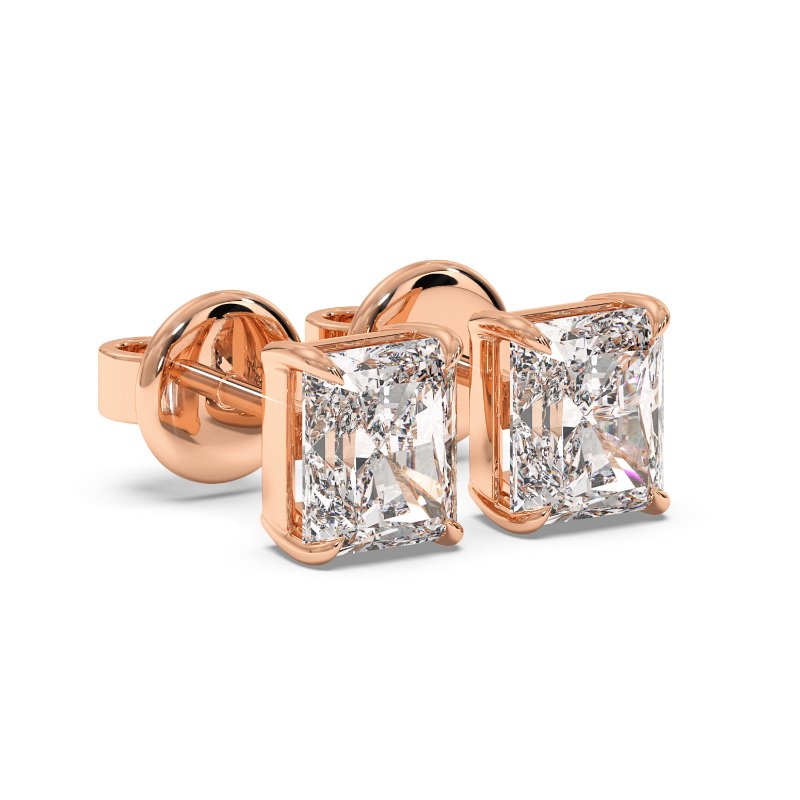 18K Rose Gold Georgia Earrings