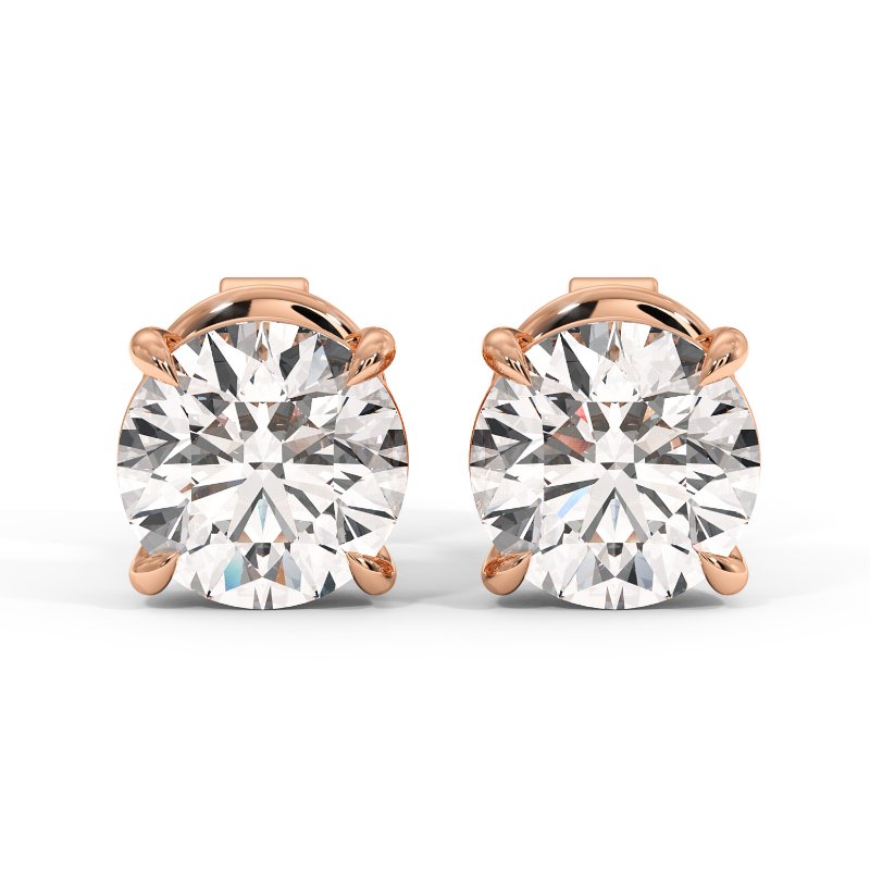 18K Rose Gold Savannah Earrings