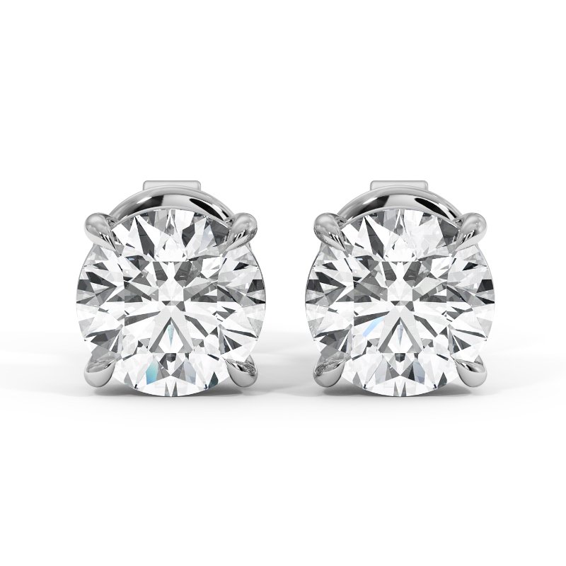 18K White Gold Savannah Earrings