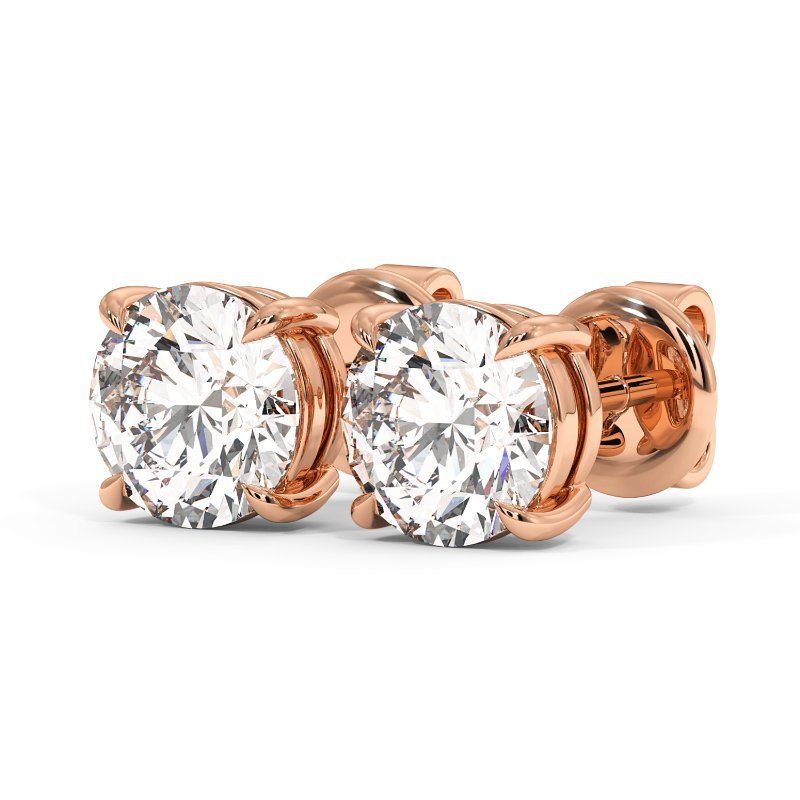 18K Rose Gold Savannah Earrings