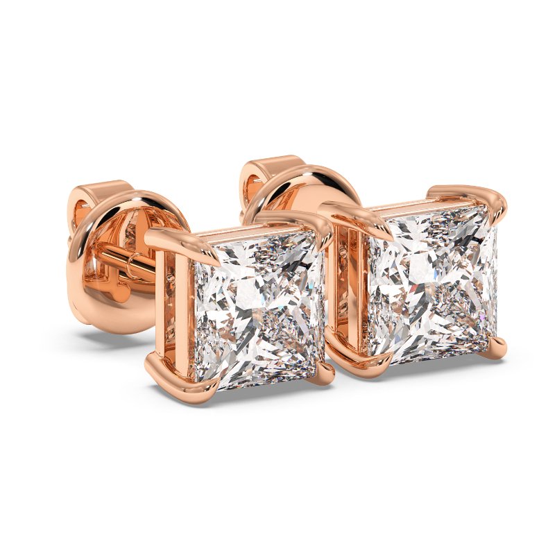 18K Rose Gold Savannah Earrings