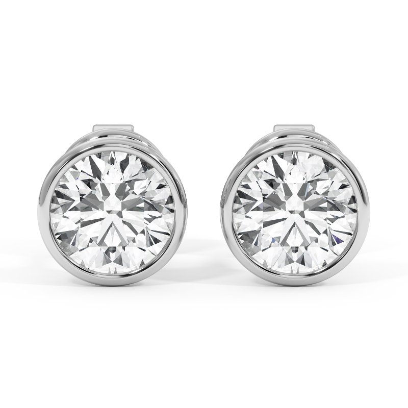 Platinum Charlotte Earrings