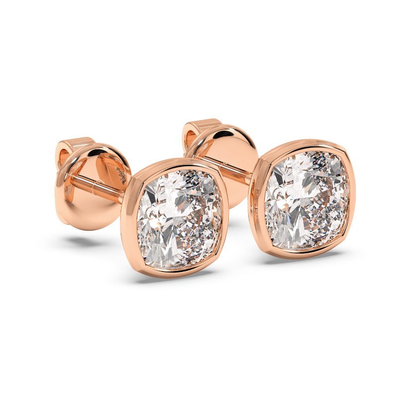 18K Rose Gold Charlotte Earrings