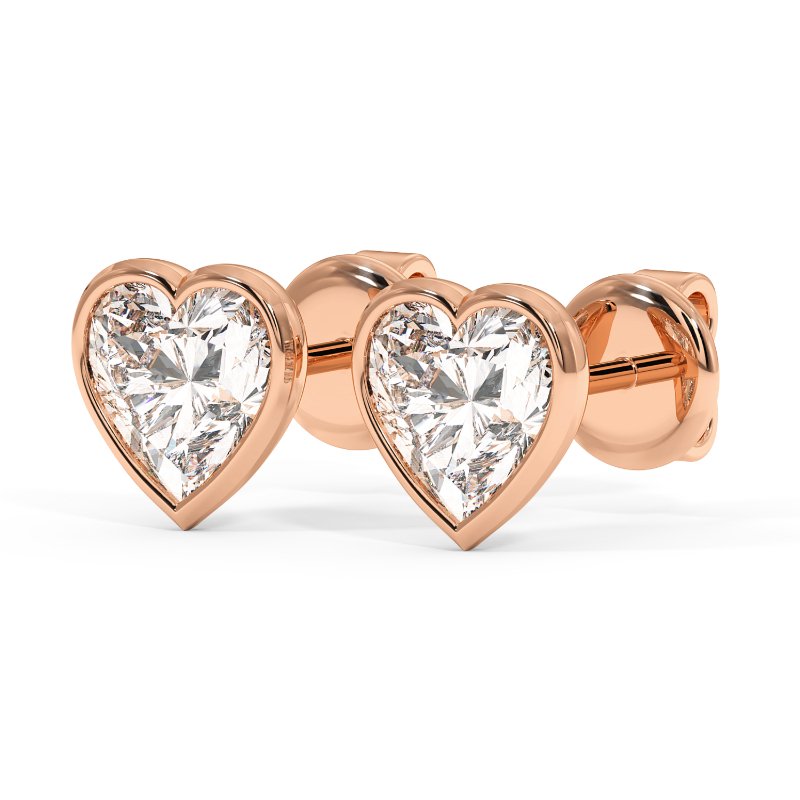 18K Rose Gold Charlotte Earrings