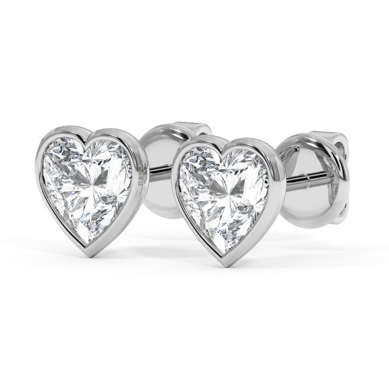 18K White Gold Charlotte Earrings