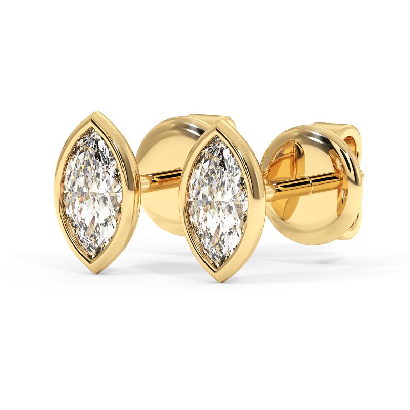 18K Yellow Gold Charlotte Earrings