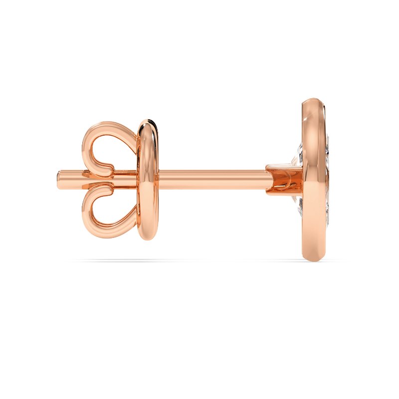 18K Rose Gold Charlotte Earrings