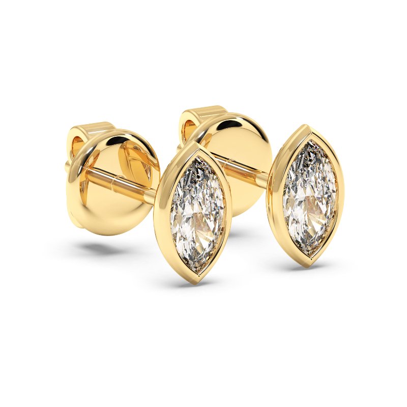 18K Yellow Gold Charlotte Earrings