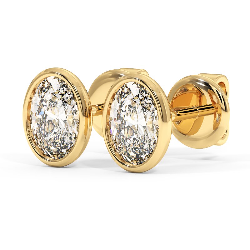 18K Yellow Gold Charlotte Earrings