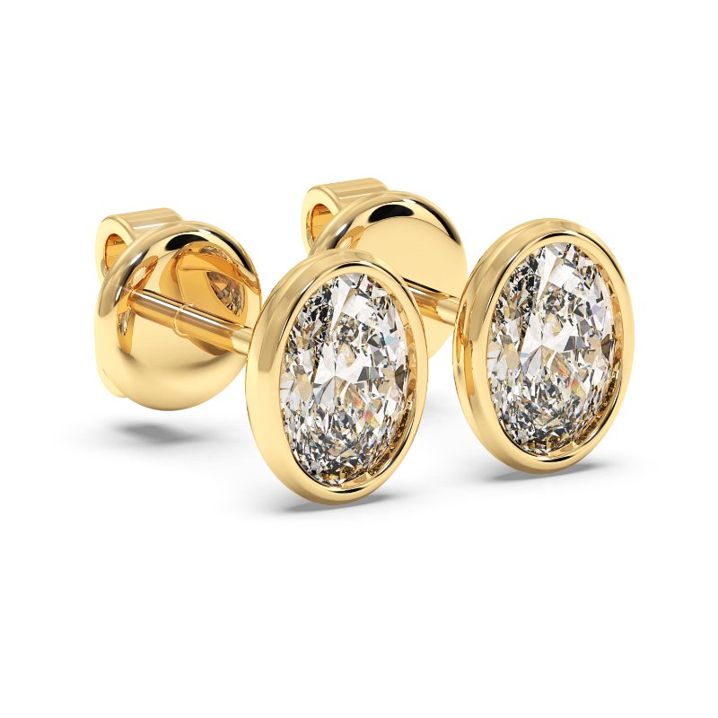 18K Yellow Gold Charlotte Earrings