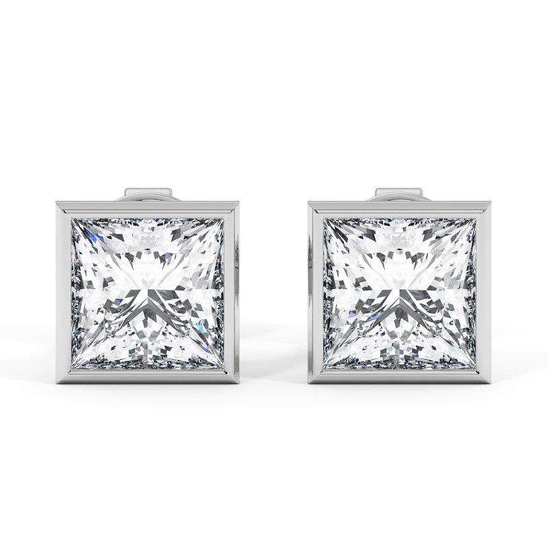 Platinum Charlotte Earrings