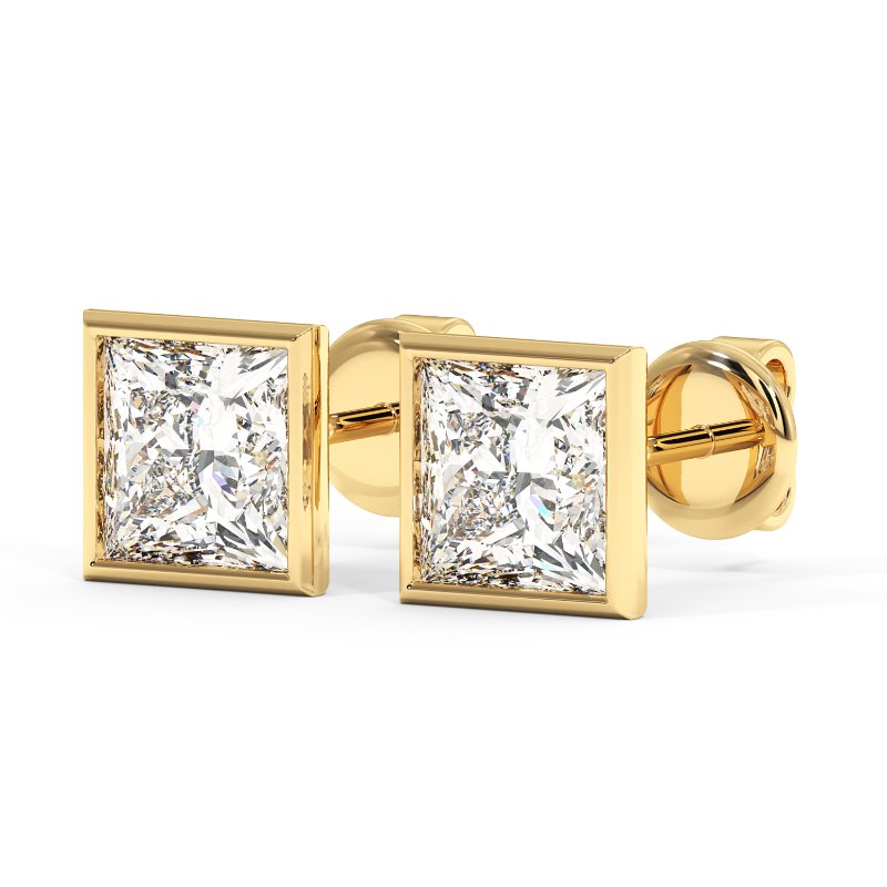 18K Yellow Gold Charlotte Earrings