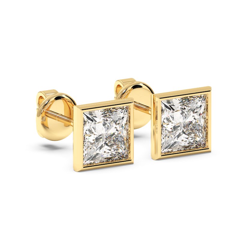 18K Yellow Gold Charlotte Earrings