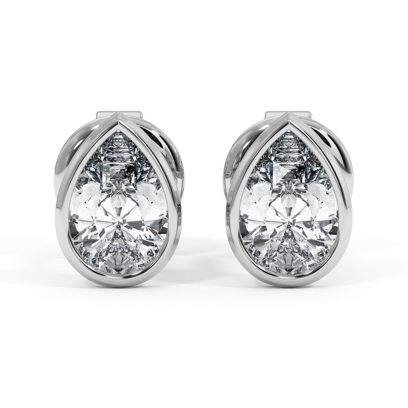 Platinum Charlotte Earrings