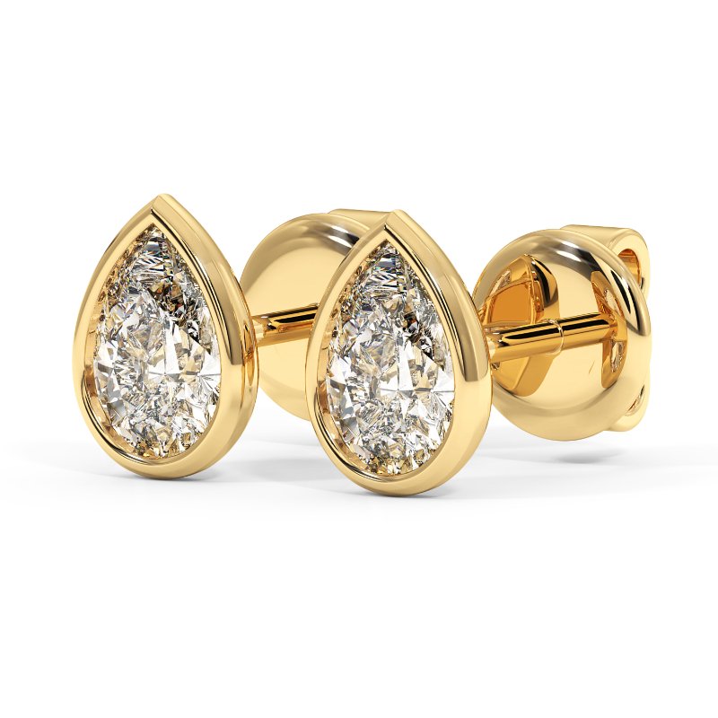 18K Yellow Gold Charlotte Earrings