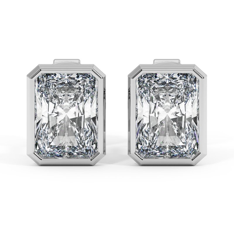 18K White Gold Charlotte Earrings