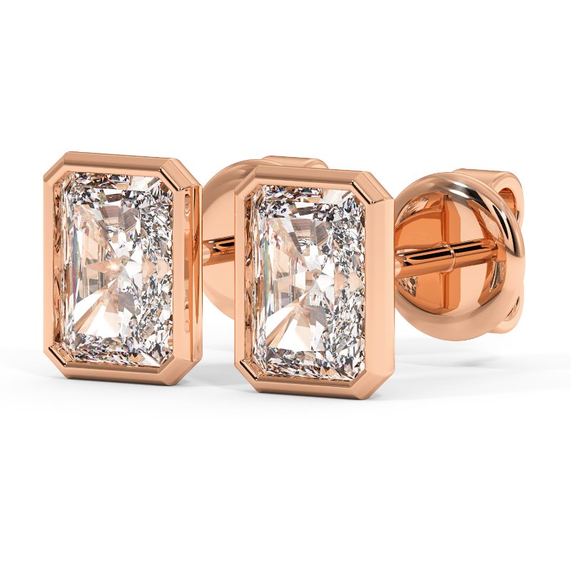 18K Rose Gold Charlotte Earrings