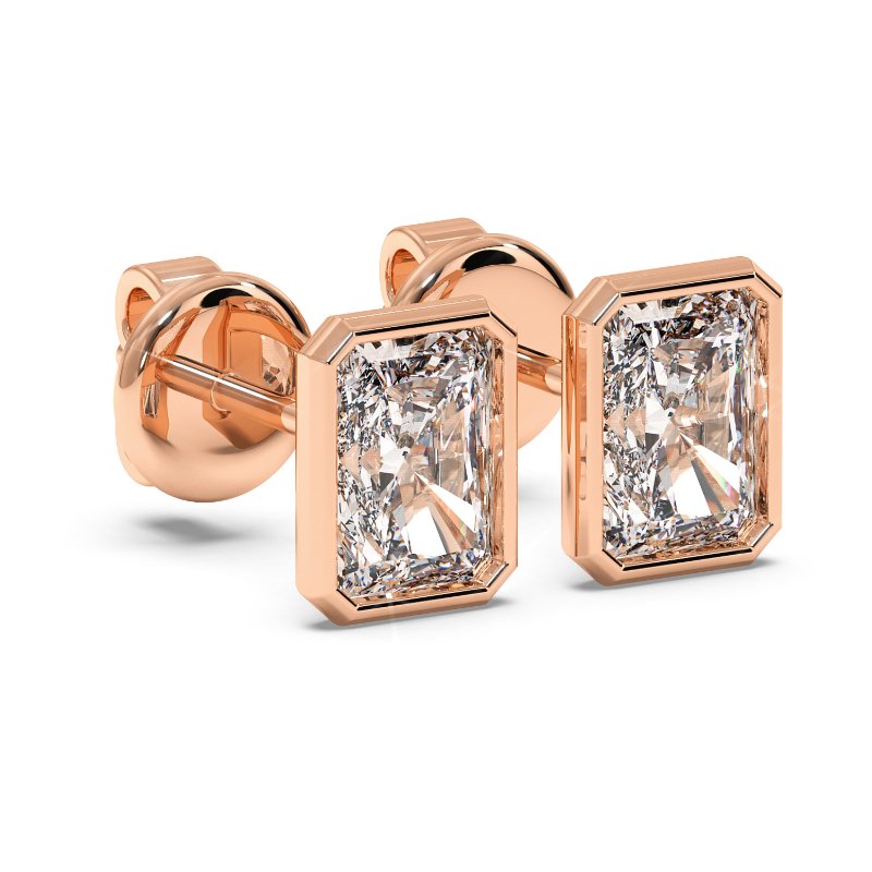 18K Rose Gold Charlotte Earrings