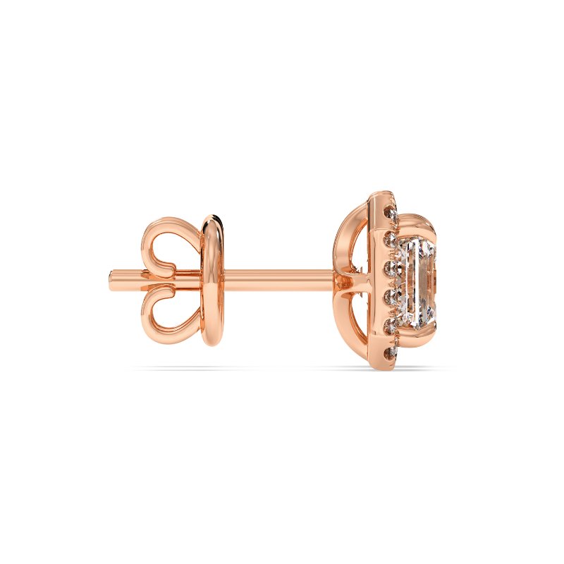 18K Rose Gold London Earrings