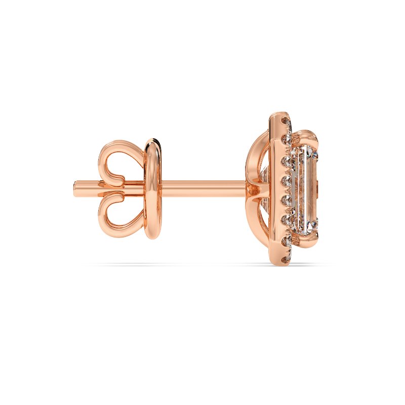 18K Rose Gold London Earrings