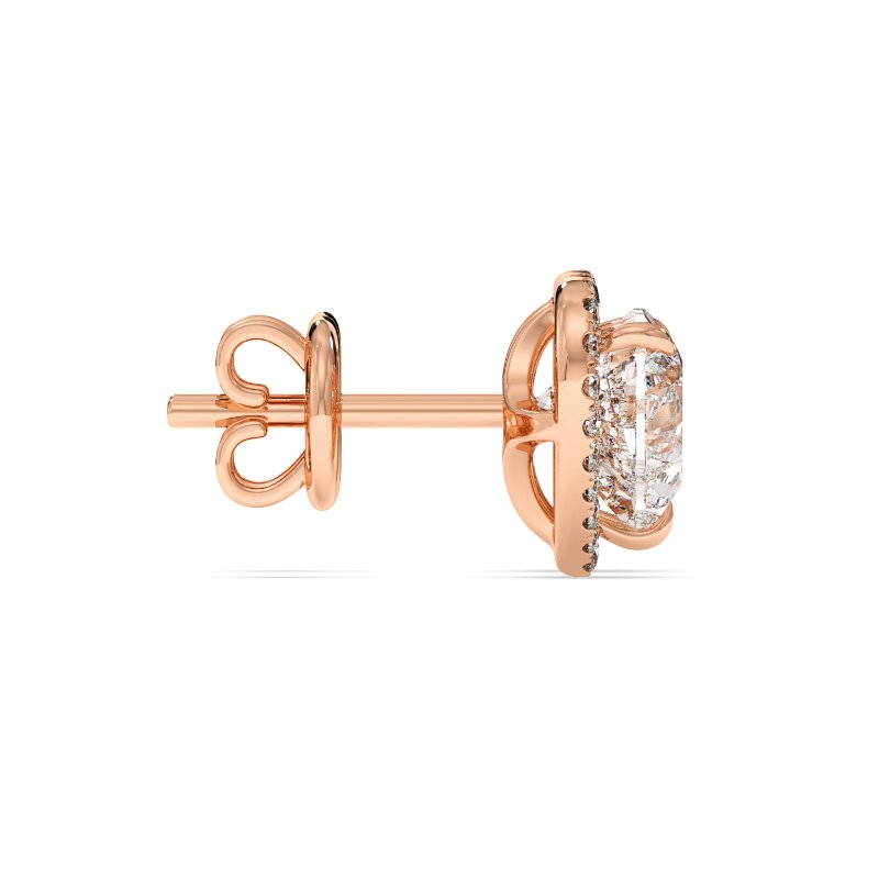 18K Rose Gold London Earrings