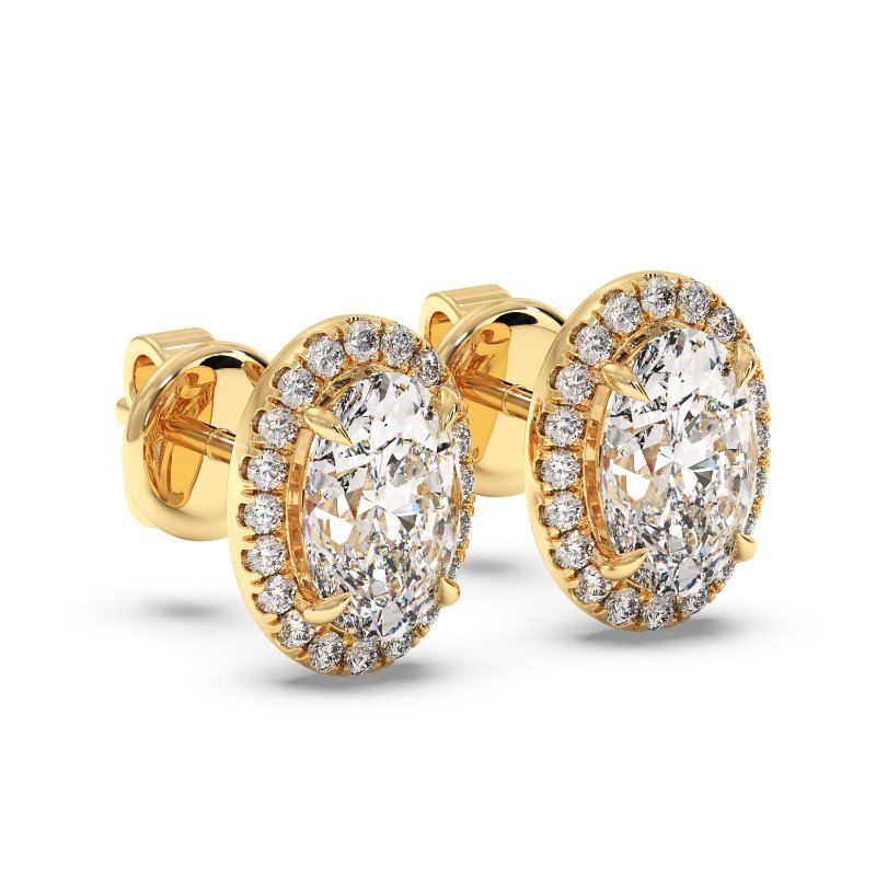 18K Yellow Gold London Earrings