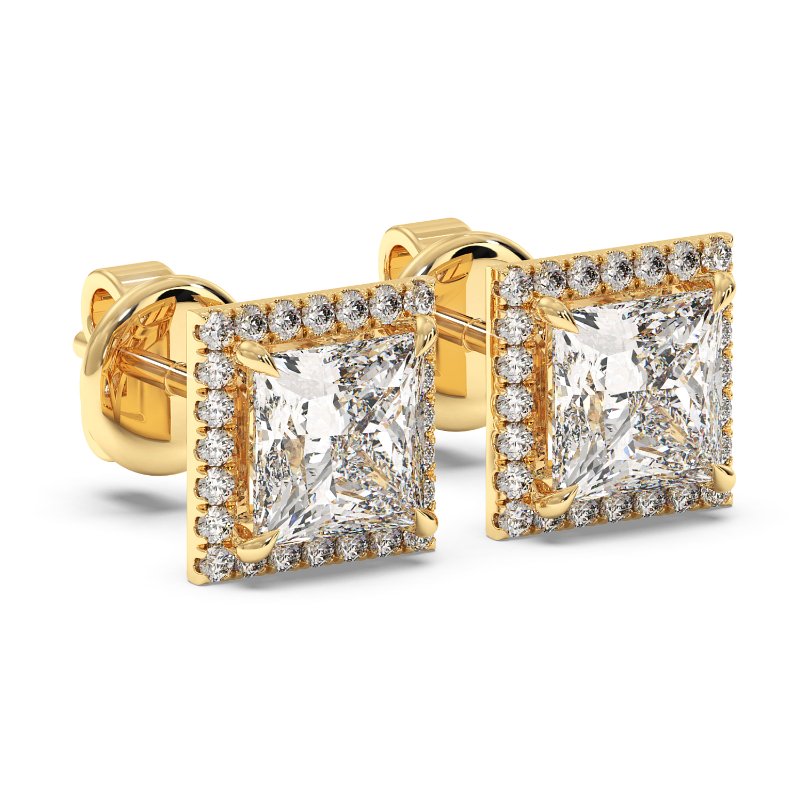 18K Yellow Gold London Earrings