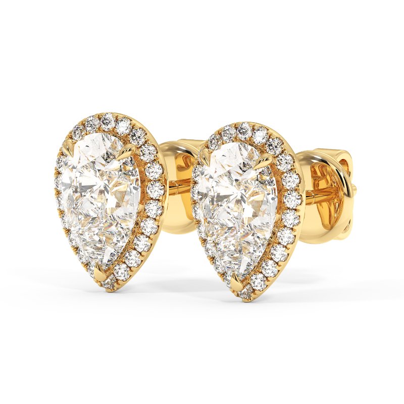 18K Yellow Gold London Earrings