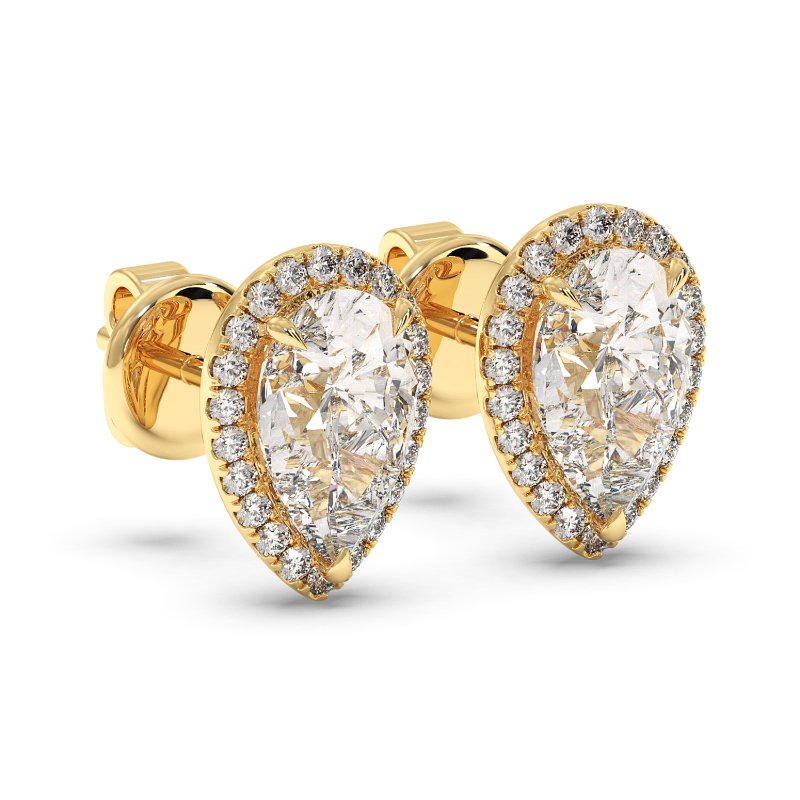 18K Yellow Gold London Earrings