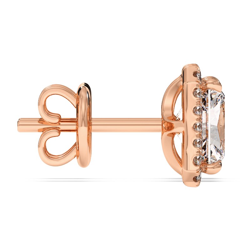 18K Rose Gold London Earrings