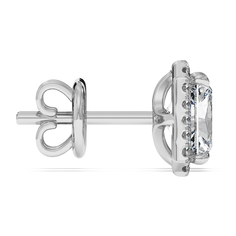 18K White Gold London Earrings