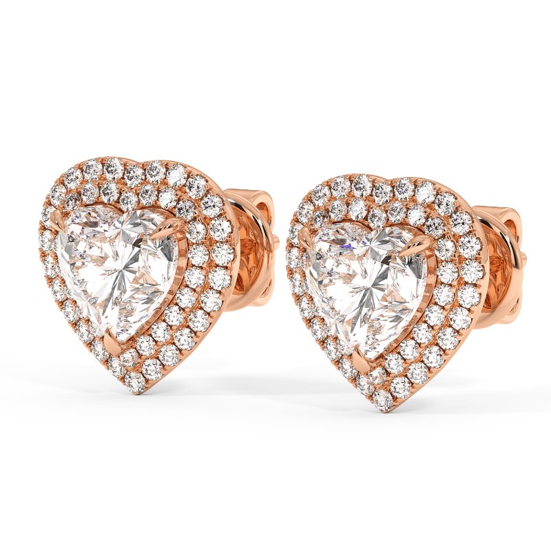 18K Rose Gold Aspen Earrings