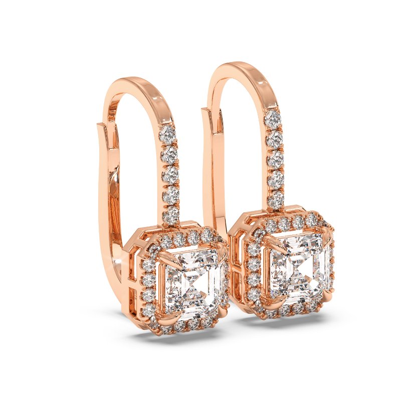 18K Rose Gold Sydney Earrings