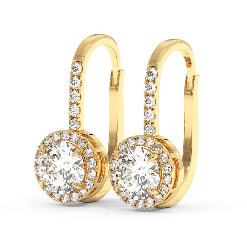 18K Yellow Gold Sydney Earrings