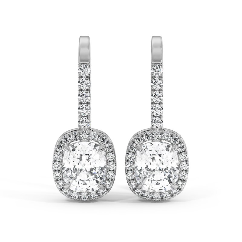 18K White Gold Sydney Earrings