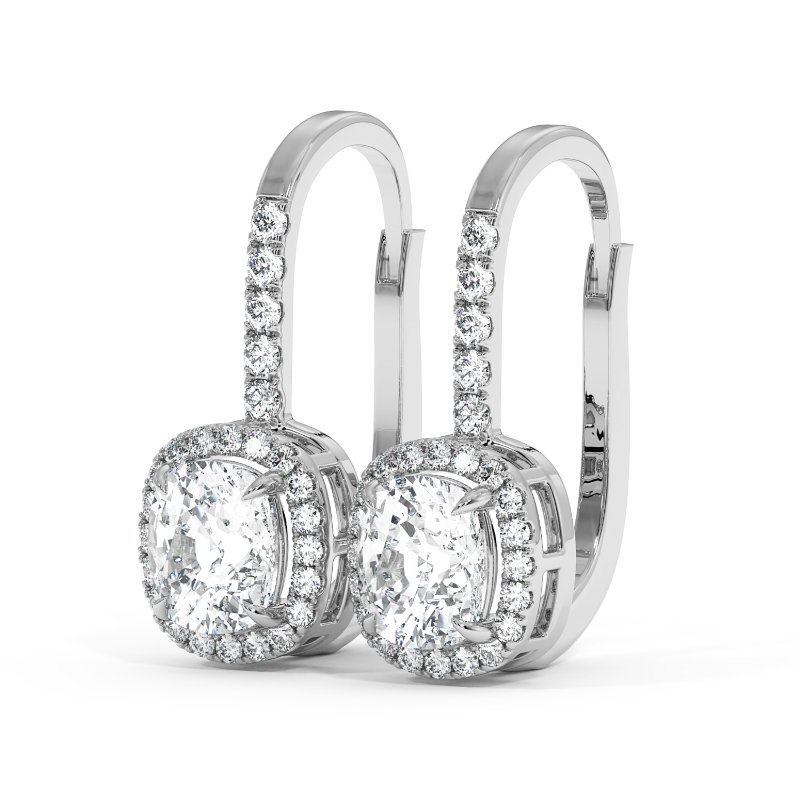 18K White Gold Sydney Earrings