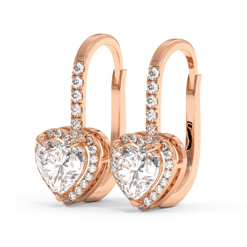 18K Rose Gold Sydney Earrings