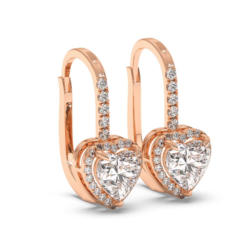 18K Rose Gold Sydney Earrings