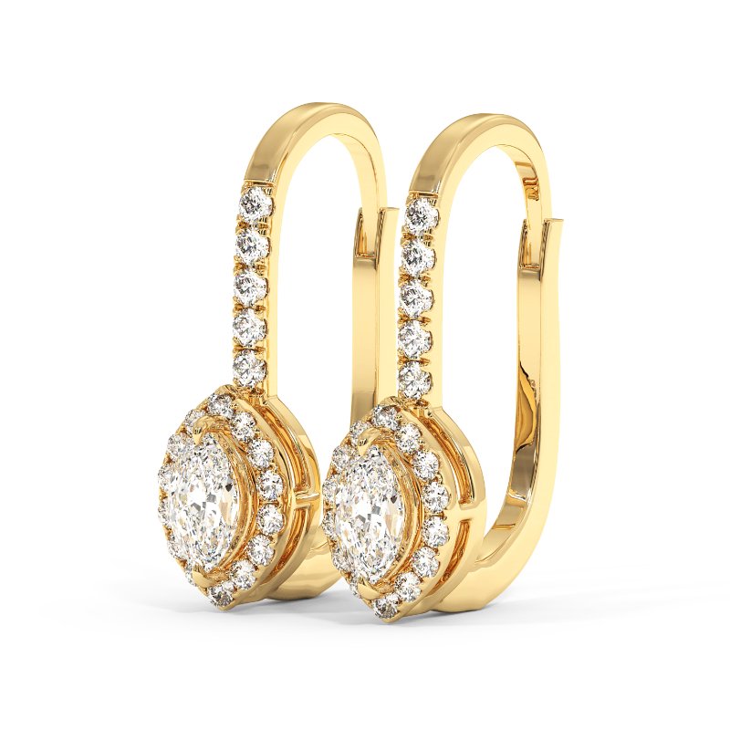 18K Yellow Gold Sydney Earrings