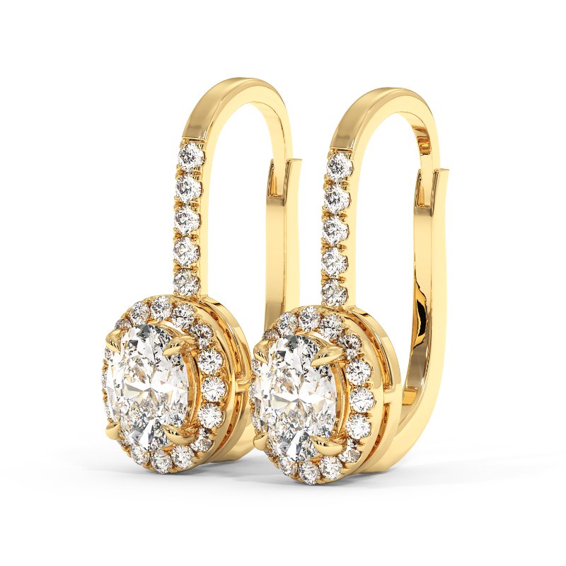 18K Yellow Gold Sydney Earrings