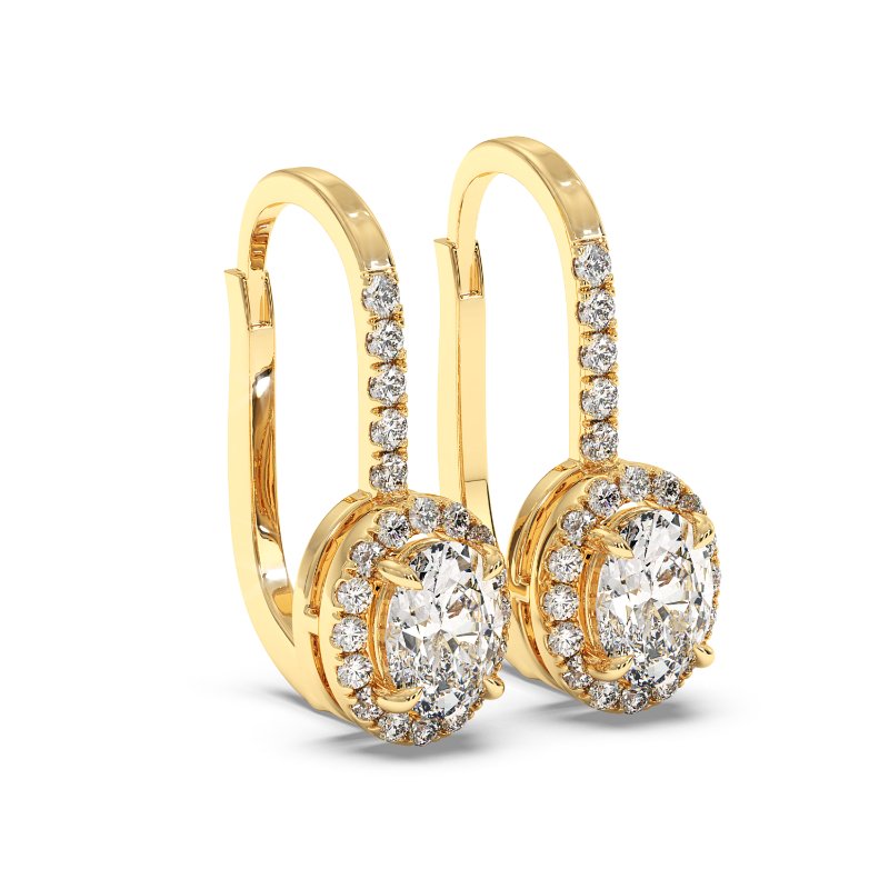 18K Yellow Gold Sydney Earrings